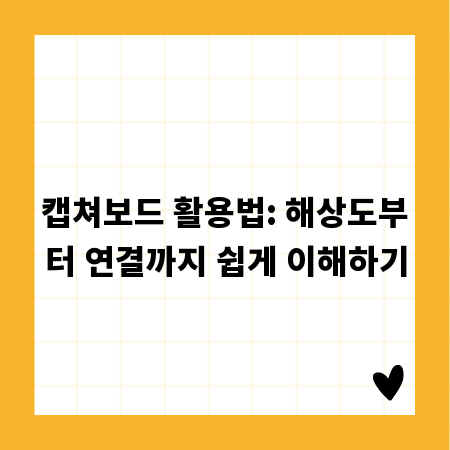 캡쳐보드 활용법: 해상도부터 연결까지 쉽게 이해하기