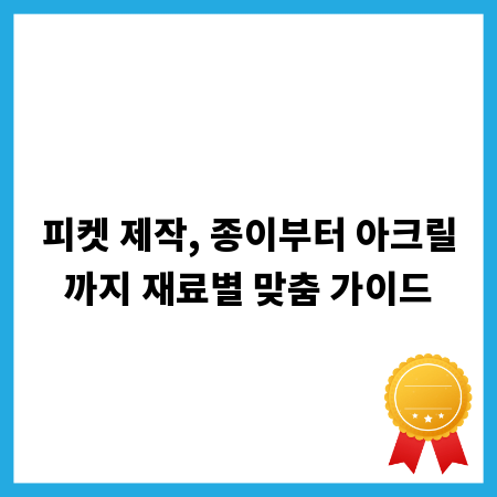 피켓 제작, 종이부터 아크릴까지 재료별 맞춤 가이드