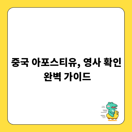 중국 아포스티유, 영사 확인 완벽 가이드