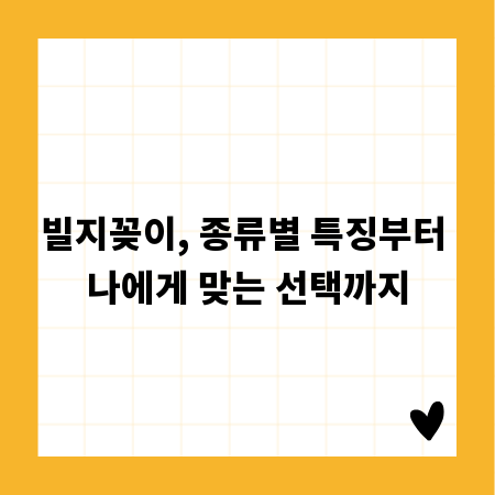 빌지꽂이, 종류별 특징부터 나에게 맞는 선택까지